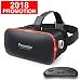 Pansonite 3D VR Glasses Virtual Reality Headset for Games & 3D Movies, Lightweight with Adjustable Pupil and Object Distance for iOS and Android Smartphone