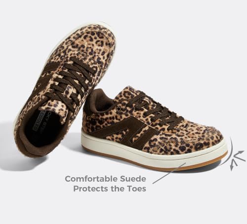 Image of LUCKY STEP Women Retro Gum Sole Fashion Sneakers