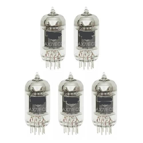 5 Pcs Gain Matched (5) Output 12ax7 Long Board Vacuum Tube -