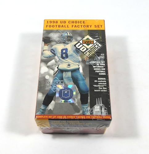 Upper Deck Collector's Choice Football 1998 coffret pour passionnés de NFL
