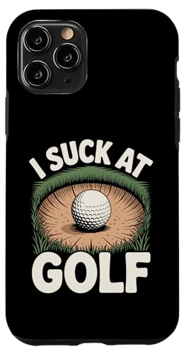 I Suck At Golf Joke ʔSt s Ȓj St X}zP[X iPhone 11 Pro p
