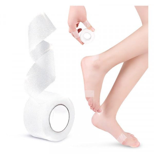 Foot Protection Tape Roll, Adhesive Foot Care Sticker Blister Pads, Waterproof Invisible High-Heeled Tape, Heeled Shoes Patches, and Heel Grip Tape for Men and Women (Transparent)(Pack Of 1) (B0D59SYXWT) Amazon Price History, Amazon Price Tracker