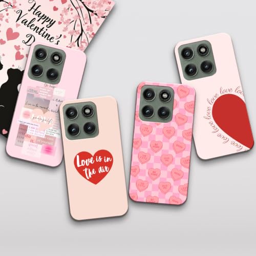 Image of COLORflow Back Cover Compatible with Motorola Moto Edge 60 Pro 5G | Romantic Love Gesture Customized Back Cover Compatible with Motorola Moto Edge 60 Pro 5G