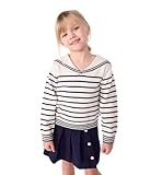 Petit Bateau Pull marin enfant en coton à rayures