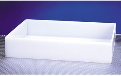 Dynalon 109884, Polyethylene Rectangular Tray (Pack of 3 pcs)