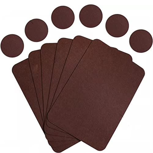 Set de table en feutre marron de qualité supérieure design western élégant - 2