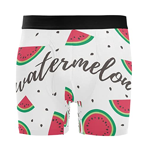 Ropa interior elástica de hombre para verano de sandías calzoncillos cómodos