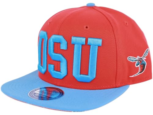 Big Boy Delaware State Hornets S141 Mens Snapback Cap [Red - Adjustable] - ID#2532