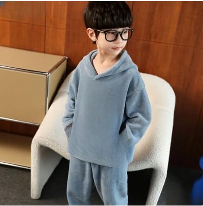 Image of SHAPERX Cotton And Fleece Blend Full sleeve Hoodie T-shirt Jogger Trackpant Clothing Set for Boys And Girls Pack of 1
