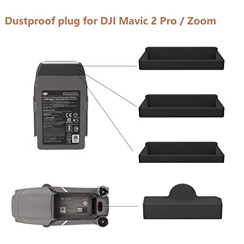 IRCtek 4Pcs Dustproof Plugs for DJI Mavic 2 Pro / Zoom, Prevent Oxidation