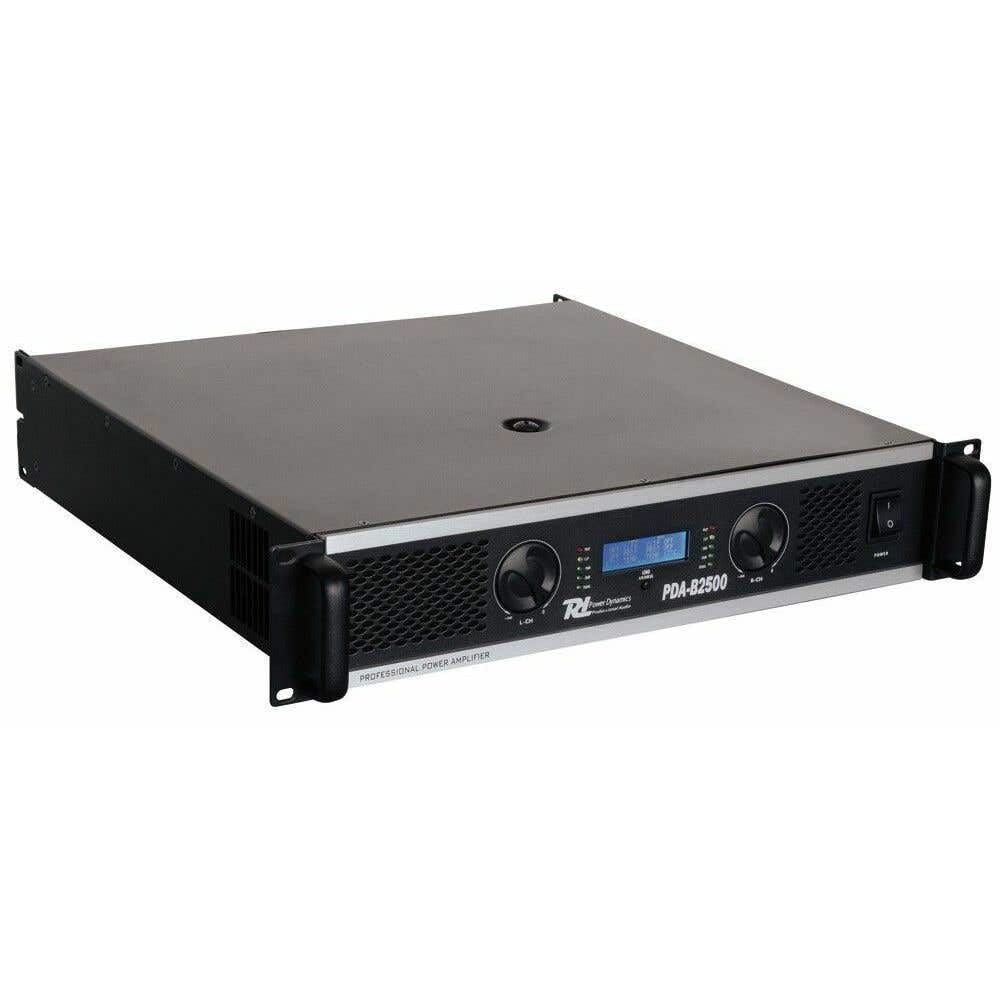 Power Dynamics PDA-B2500 Amplificateur Professionnel 2400 Watts Stéréo Bridgé DJ Concerts