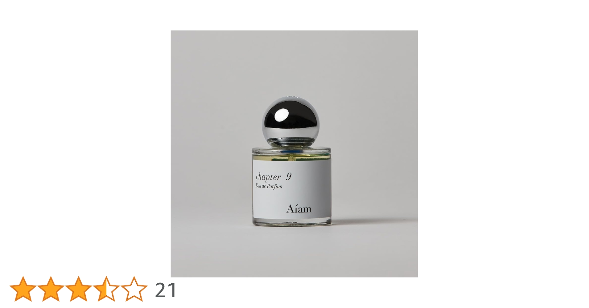 早い者勝ち　Aiam chapter 9 Eau de Parfum 50ml Aiam チャプター9 50mL – Aíam OFFICIAL ONLINE STORE