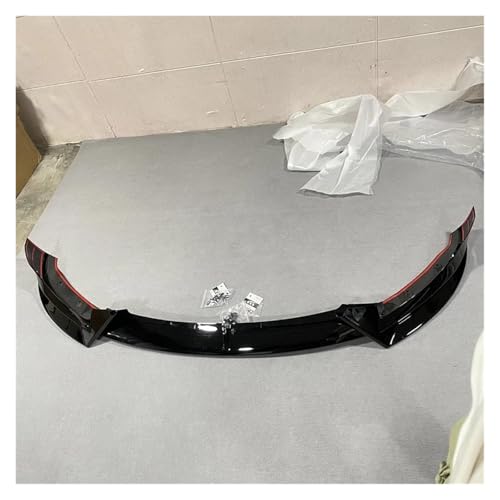 Diffuseur avant réglable Tesla Model 3 Y spoiler noir mat aérodynamique