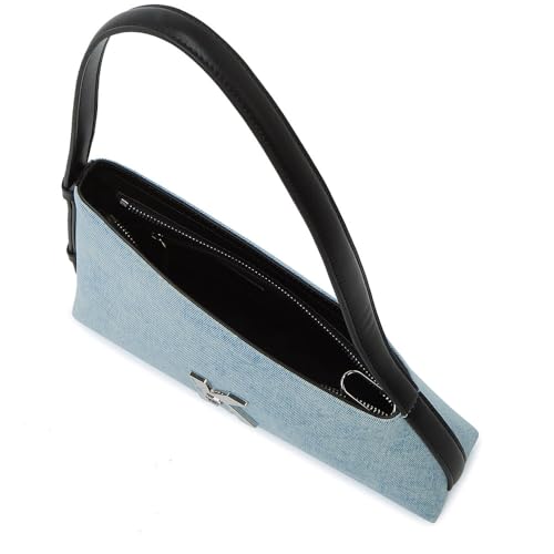 Sac en denim Karl Lagerfeld Jeans Geo femme sacoche bandoulière bleu