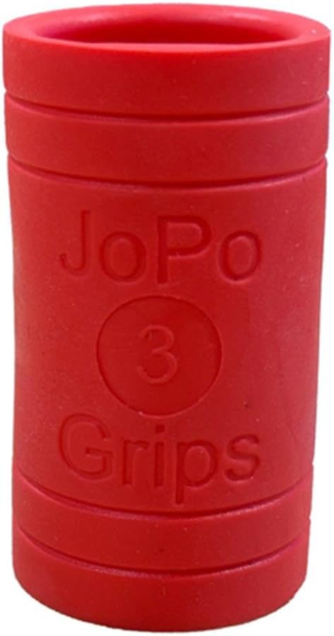 Bowlerstore Products JoPo Power Flat/Oval Finger Insert Red- Package of 10