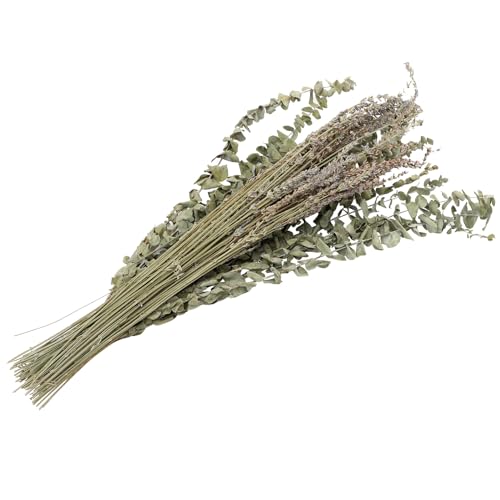 Ramo de Lavanda y Eucalipto Secos para Decoración