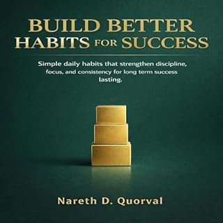 Build Better Habits for Success cover art