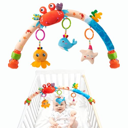 Image of Pau1Hami1ton Baby Stroller Arch Toys, Car Seat Toys,Baby Gifts.S-19(Fish)