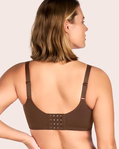 Image of HSIA Minimizer Bras for Women Plus Size, Full Coverage Coolcomfort T Shirt Unlined Bra with Underwire for Heavy Breast