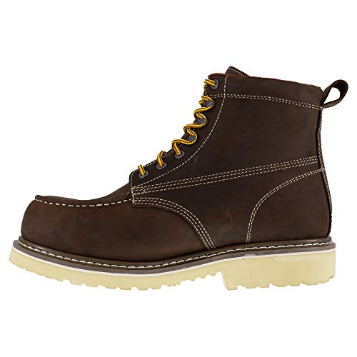 Iron Age Solidifier Men's 6" Eh Comp Toe Waterproof Work Bo Brown - 8.5 Medium4