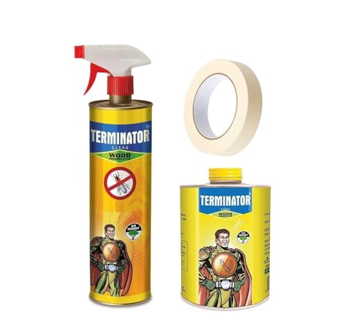 Image of Pidilite Terminator Wood Preservative Spray For Termite - 500 ml
