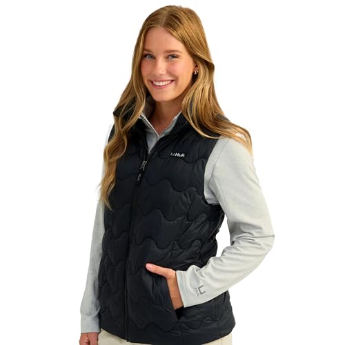 HUK Women's Wave, DWR Insulated Quilted Fishing Vest