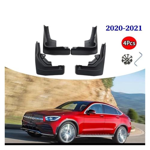 Guardabarros flaps barro salpicaderas para GLC 2020-2021 kit de 4 piezas completo 4