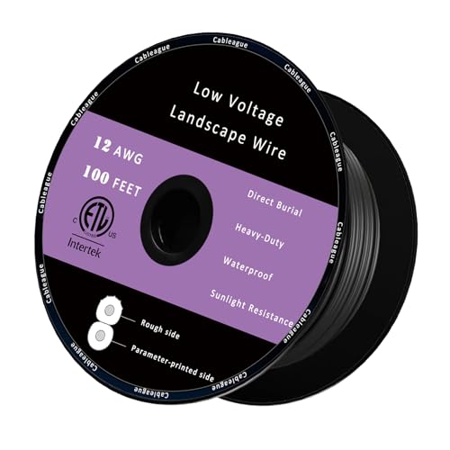Cableague 12-Gauge Landscape Lighting Wire 100ft