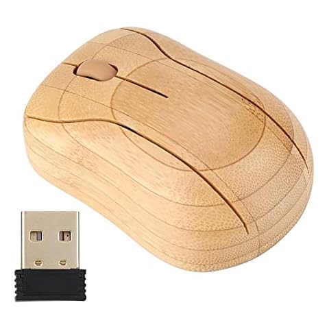 Ratón inalámbrico de bambú Kuuleyn Cover