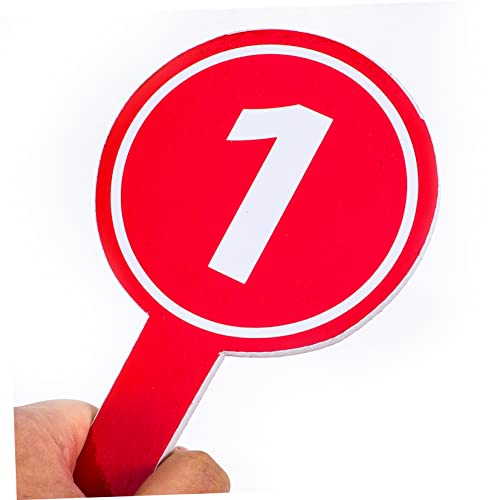 GANAZONO 10 piezas Paddles para puntaje Cornhole rojo miniatura 7