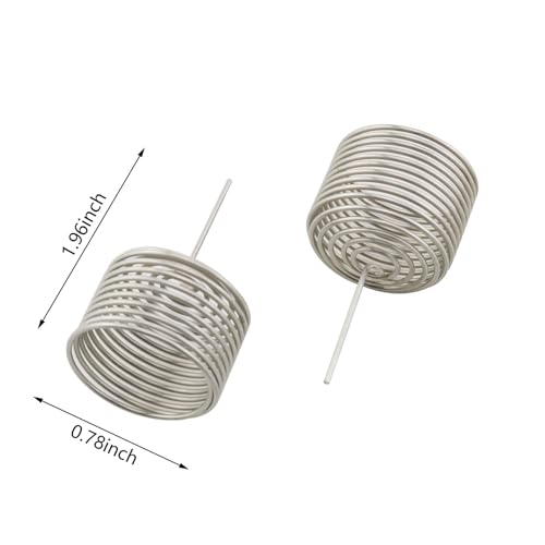 Contenedores cilíndricos de acero para fertilizante bonsái 10 pcs miniatura 2