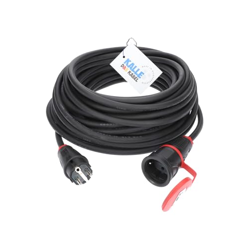 KALLE DAS KABEL SCHUKO Gummiverlängerung 230V H07RN-F 3G 2 5 mm 5 Meter