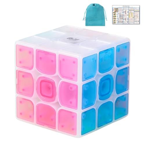 QY Ice Amber�y�|�[�`�t��/���K�i�z�L���[�u �A�C�X�A���o�[ �X�e�b�J�[���X �p�X�e���J���[ ���̃p�Y�� (3x3)