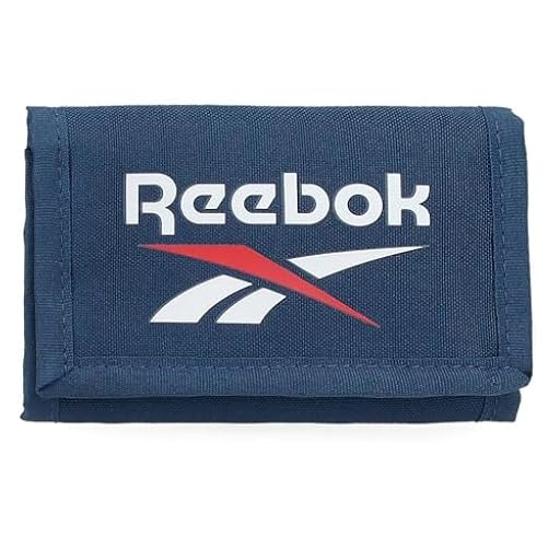 Reebok Ashland Cartera con Monedero Azul 13x8x2,5 cms Poliéster by Joumma Bags | Ya disponible en tu tienda friki favorita! En mundofriki.es!