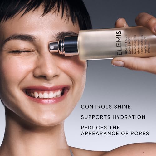 Image of ELEMIS Pro-Collagen Toning Mist, Hydrating PHA Facial Mist to Refine Pores & Smooth Skin