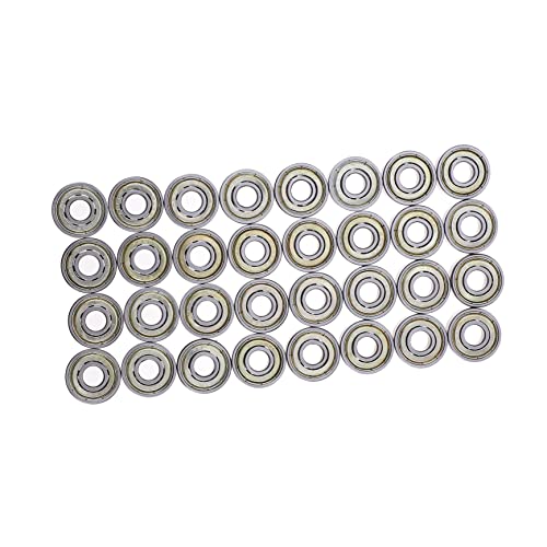 Roulements de trottinette Abaodam lot de 32 pièces pour skateboards et rollers lisses