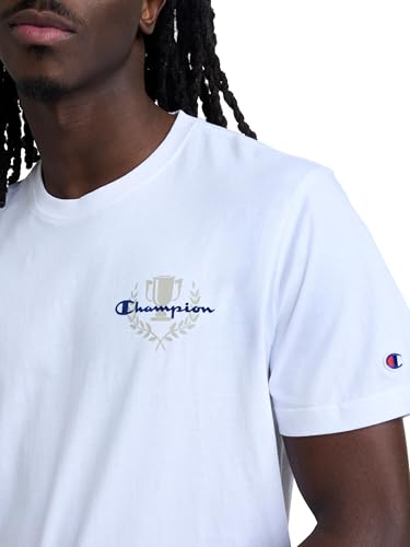 Image of Champion Men's Classic Graphic Short Sleeve T-Shirt, Standard Fit, Champion Club Graphics