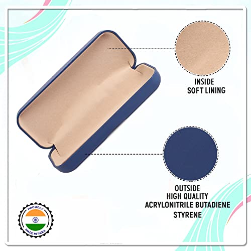 Image of Unisex Lightweight Specs Hinge-Spring Eyewear Dabbi Abs Hard Case Cover