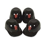 SAN FRANCISCO GIANTS BATTING HELMET ICE CREAM SNACK BOWLS 4PK
