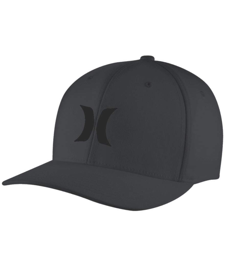 Hurley Men's Caps - One &amp; Only Flexfit Baseball Cap - Fitted Hats for Men (S-XL)