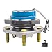Detroit Axle - 2pc Front Wheel Bearing Hubs for 00-13 Chevy Impala Monte Carlo, 97-08 Pontiac Grand Prix, 06-11 DTS, 05-09 Buick Lacrosse, 06-11 Lucerne, 00-05 Lesabre, Pair Wheel Bearings and Hubs