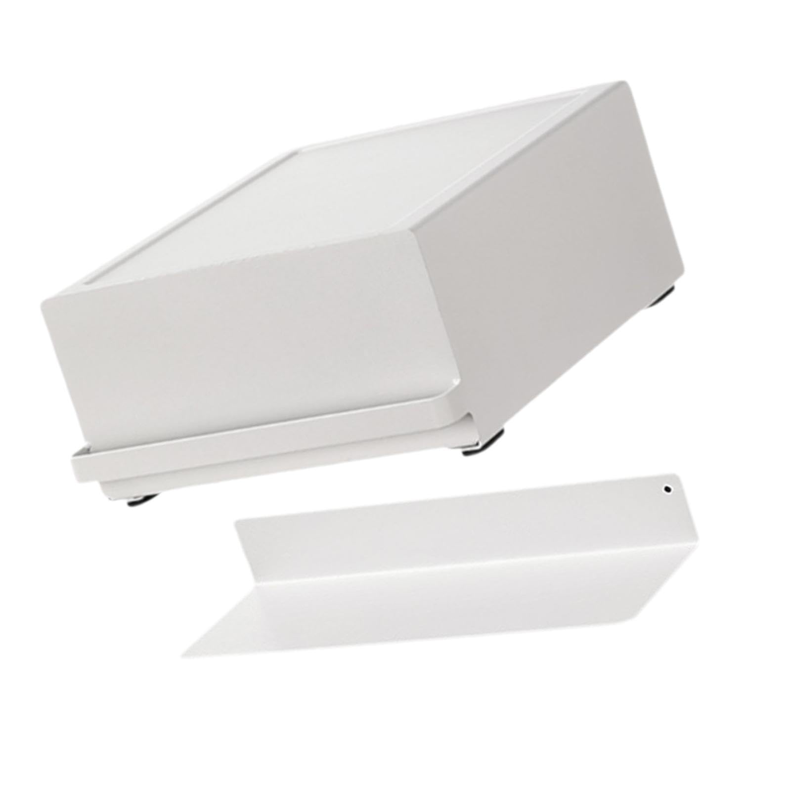Cajón para Cápsulas de Café Dispensador de Cápsulas de Café Bandeja Deslizante Práctica Soporte para Cápsulas de Café para Electrodomésticos de Encime, Blanco, tal como se describe