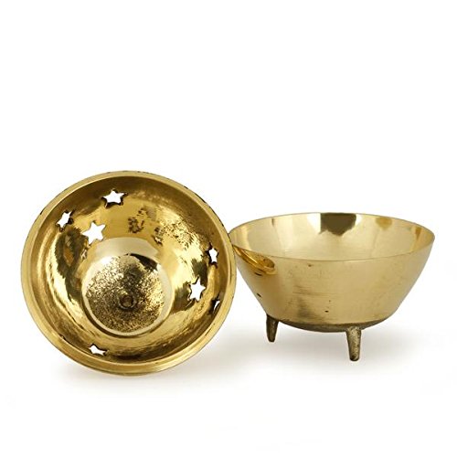 Brass Burner 3 Legged Star Jali 3