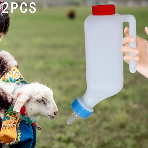 Biberón para cordero de 800ml: botella resistente para lactancia artificial segura 7