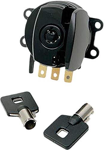 HardDrive 370096: Side Hinge Ignition Switch Black