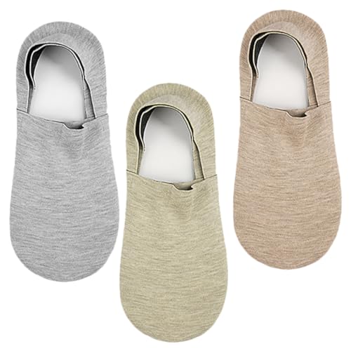 SHERCHPRY 3 Pairs Low Cut Women Socks Comfortable Invisible Short Socks for Running Fashionable and Stretchy Design for Everyday Wear