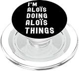 I'm Aloïs Doing Aloïs Things PopSockets PopGrip for MagSafe