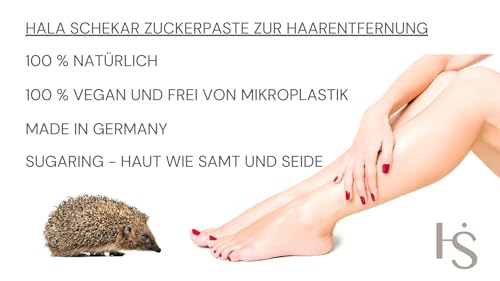 Zuckerpaste Hala Schekar für natürliche Haarentfernung 400g