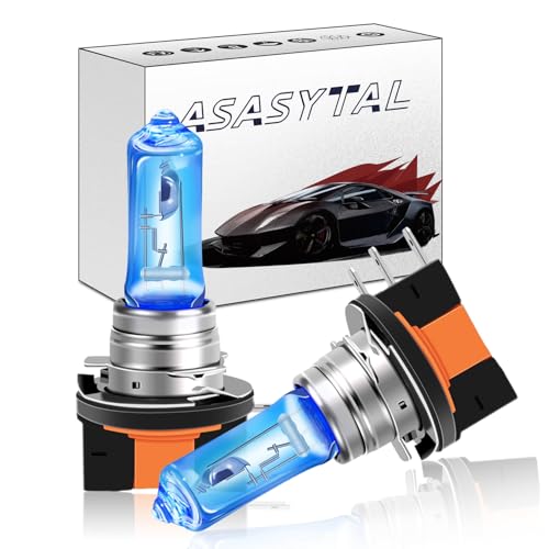 Image of Asasytal H15 12V 15/55W Halogen Headlight Bulb, 5000K Warm White High/Low Beam & DRL, For Car OEM Halogen Replacement, 2 Pieces