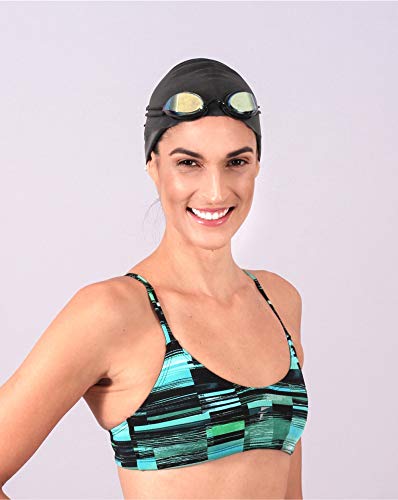 Fabíola Molina Top Para Natação Comfort Master 928, Multicolorido, Tamanho GG/XL